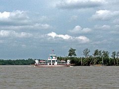 The ferry across a delta branch