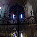 Catedral de Pamplona: Reja gótica del presbiterio.