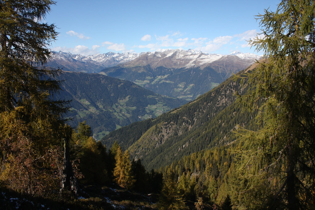 wandern in den Alpen