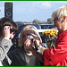 Blonde mature en talons couperets et jupe sexy- Mature blond in chopper slingbacks heels and sexy skirt- Montreal airport- Aéroport de Montréal
