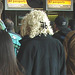 Lady 76 - Chubby black blond Lady  - Jolie Noire en blonde avec chaussures sexy - Schiphol- 19-10-2008