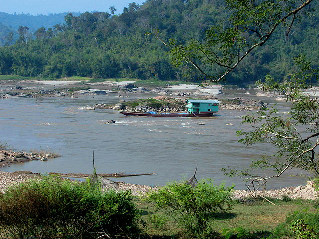 Mekong river near Chiang Khan