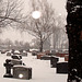 Meury se meurt........ Meury resting in a white world......Dans ma ville  /  Hometown.    January 2008.
