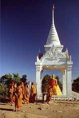 A Buddha pavilion  at the top of Phu Ruea