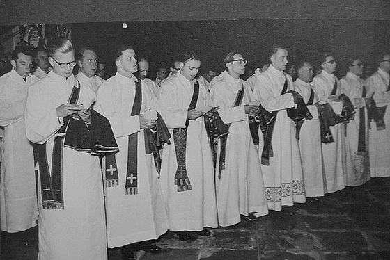Priesterweihe am 25.7.1958 im Hohen Dom