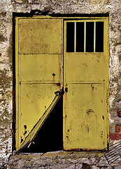 Locked Yellow Door