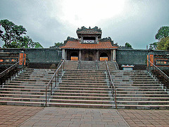 Stairs to the Tự Đức Tomb