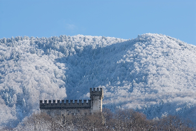 Snowy Mountain Castle