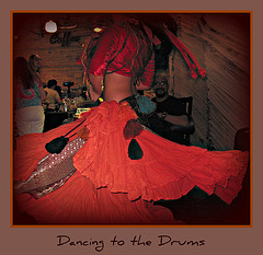 Drumming for dancers...