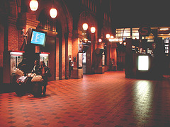 DSB Billetautomat à saveur Asiatique. Gare centrale de Copenhague.