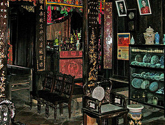 Inside a private house in Hội An