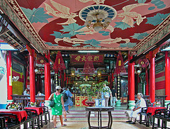 Inside the Phúc Kiến Community Hall