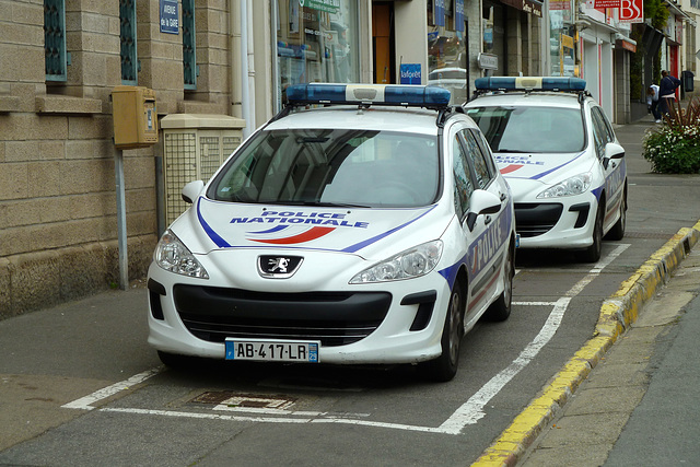 Concarneau 2014 – Police Peugeots
