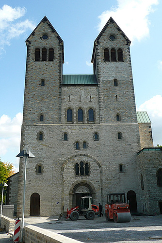 Die romanische Abdinghofkirche in Paderborn