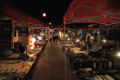 Back to the night market in Luang Prabang