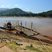 The ferry across the Mekong