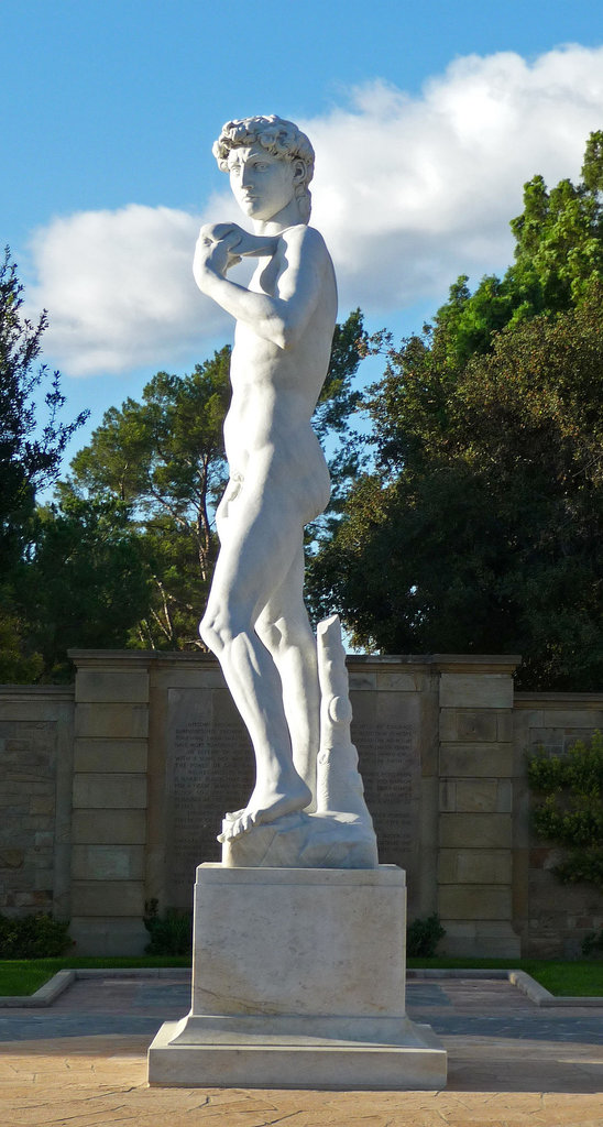 Michelangelo's 'David' - Forest Lawn Glendale (2051)