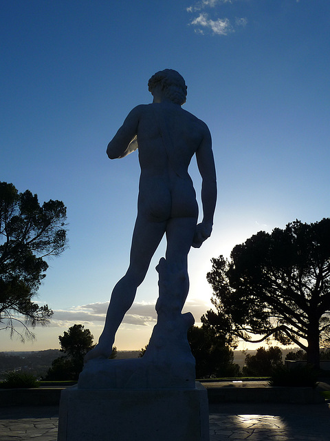 Michelangelo's 'David' - Forest Lawn Glendale (2067)