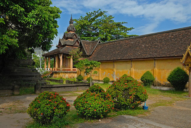 Entrance to the Wat Si Saket
