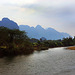 Nam Xong river near Vang Vieng
