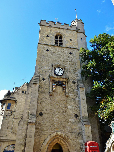 st.martin's church tower, carfax, oxford