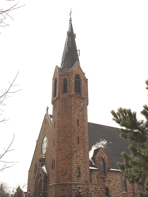 Église de Lachute's church - Québec, Canada. 5 février 2008.