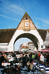 Le Touquet Market Clock 1