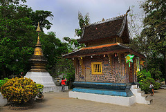 Small Chapel in the Wat Xiang Thong