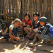 Children in the village Pak Ou