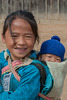 Hmong girl and her brother