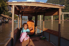 A boat trip on the river