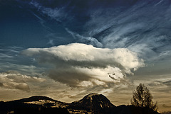 Salzach Valley - Evening Cloud