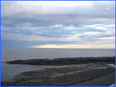 Coucher de soleil / Sunset - Pointe-au-père- Qc, Canada. 23 juillet 2005