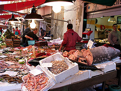 Sicilia - Siracusa Fischmarkt