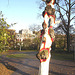 Psychedelic tree in the park / Arbre psychédélique dans le parc