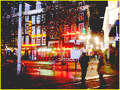 Amsterdam /  Le Monde nocturne / Night life - 10 novembre 2007.