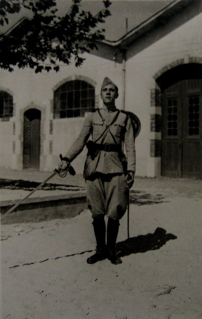 My Father as a conscript Army 2nd Lieutenant, to accomplish the Compulsory Military Service (2)