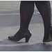 Shuffle Goddess / Déesse de navette - PET Montreal airport- Hammer heels.