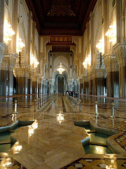 Hassan II Mosque- Interior