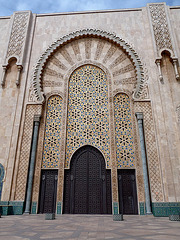 Hassan II Mosque-  Arch and Door #2