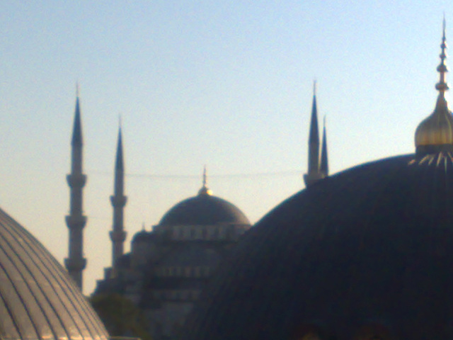 Estambul. Cúpulas de mezquita.