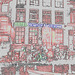 Amsterdam- Red Light Zone- Heart of Amsterdam - 10 novembre 2007 - Contours en couleurs