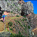The way to the peak of Madeira