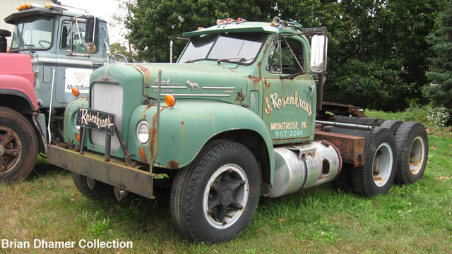 Ipernity Mack b model day cab retired gerhart bone yard lititz pa 10 