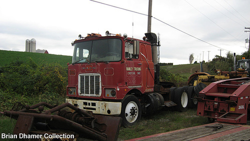 Ipernity Manley trucking mack f model retired gerhart bone yard lititz 
