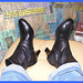 New high-heeled boots of my friend Christiane - Nouvelles Bottes à Talons Hauts de mon Amie Christiane