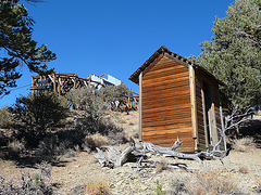 Salt Tram Summit Control Station Tender's Cabin - Outhouse (1906)