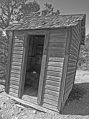 Salt Tram Summit Control Station Tender's Cabin - Outhouse (1907A)