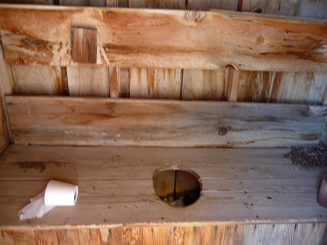 Salt Tram Summit Control Station Tender's Cabin - Outhouse (1908)