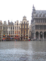 Brussels / Bruxelles - Grande Place / 9 novembre 2007.